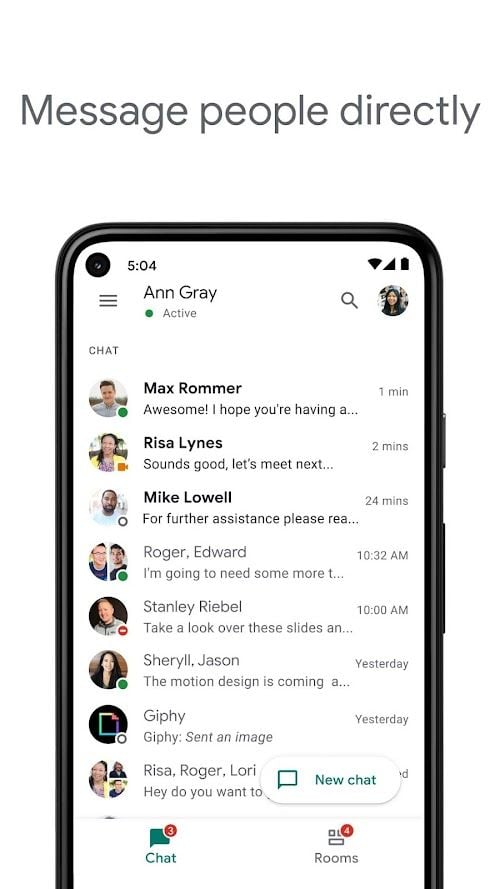 Google Chat  Screenshots