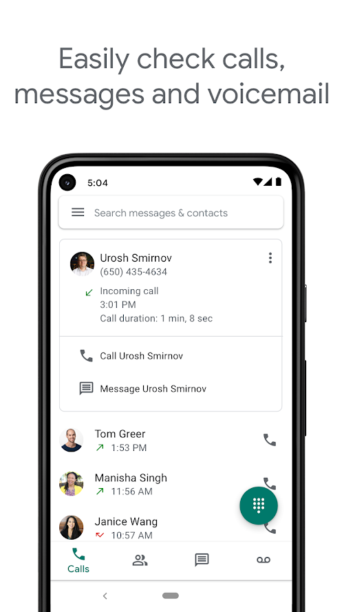 Google Voice  Screenshots