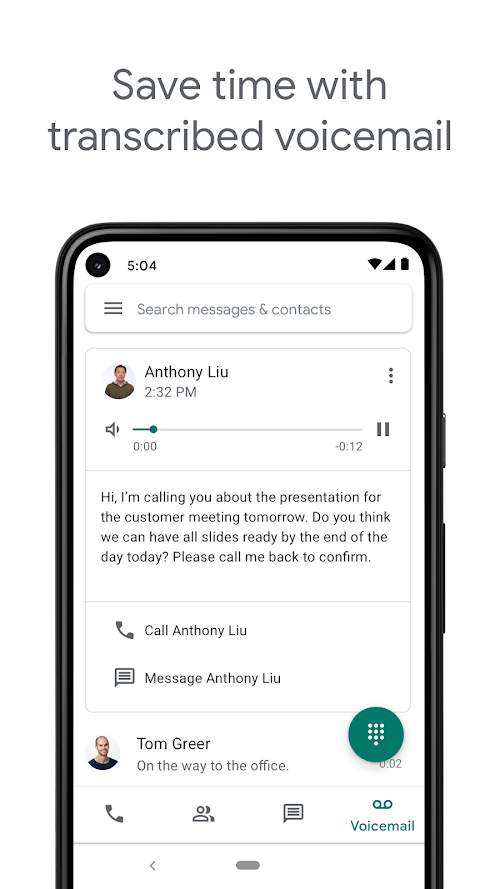 Google Voice  Screenshots