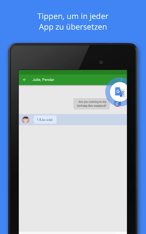 Google Übersetzer  Screenshots