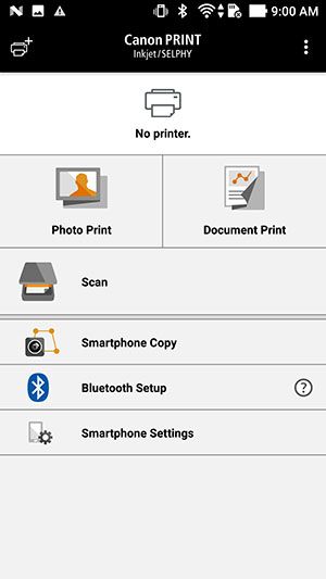 Canon PRINT Inkjet/SELPHY  Screenshots