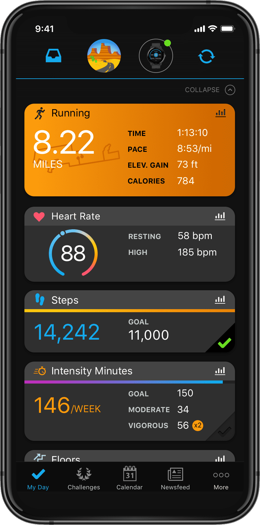 Garmin Connect  Screenshots