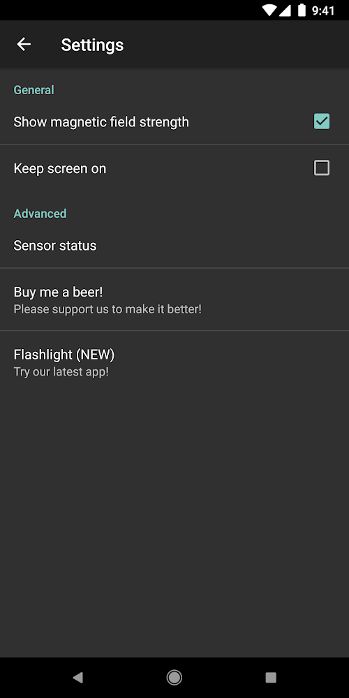 Digitaler Kompass  Screenshots