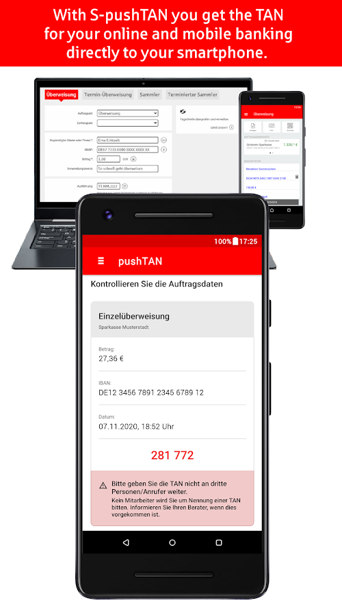 S-pushTAN  Screenshots