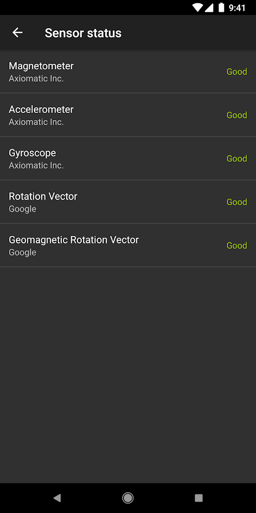 Digitaler Kompass  Screenshots