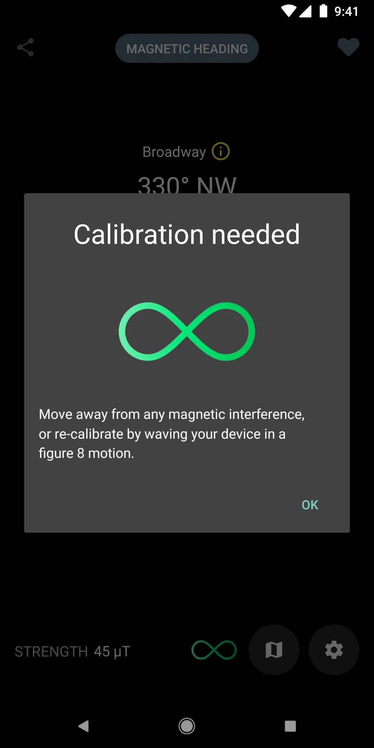 Digitaler Kompass  Screenshots