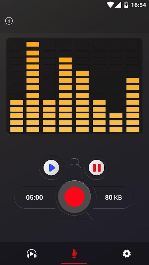 Diktiergerät  Screenshots