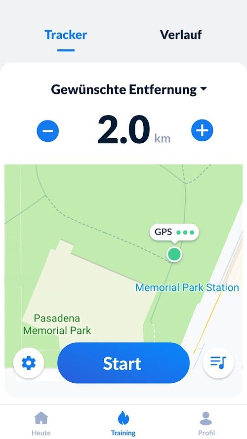 Schrittzähler  Screenshots