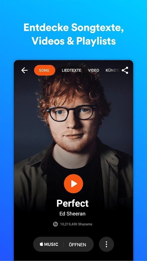 Shazam  Screenshots