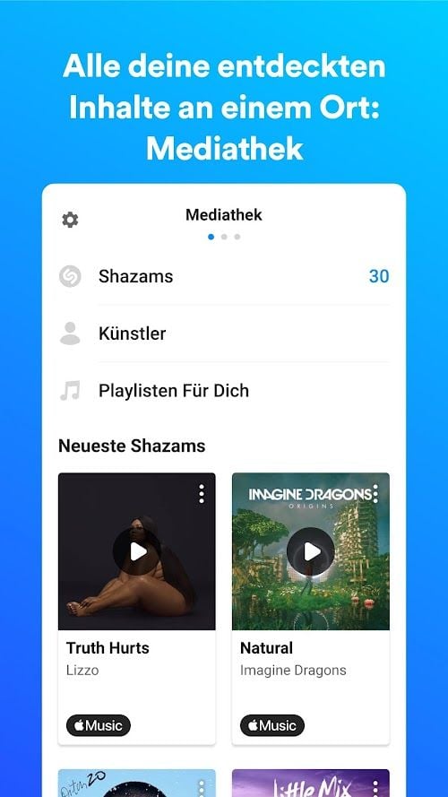Shazam  Screenshots