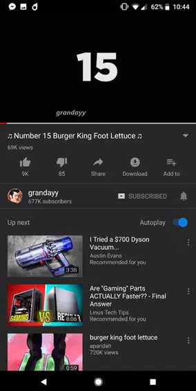 YouTube Vanced  Screenshots