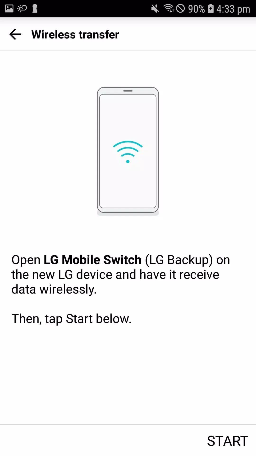 LG Mobile Switch  Screenshots