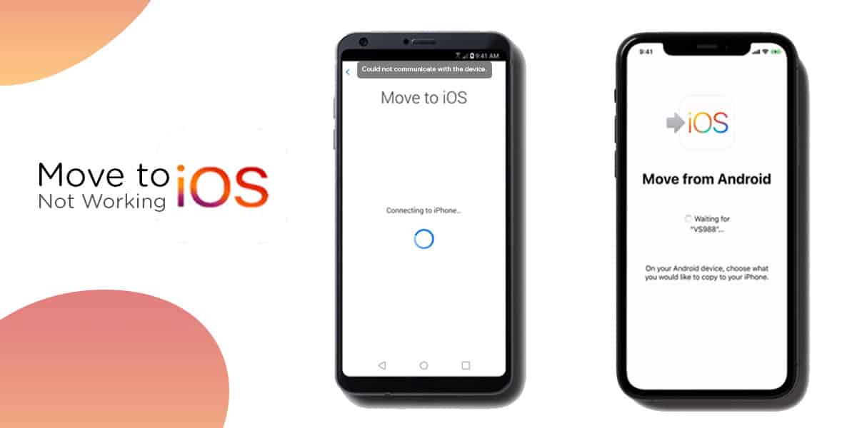 Move to iOS  Screenshots