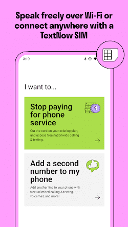 Textnow-call+text unlimited  Screenshots