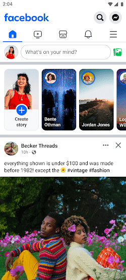 Facebook  Screenshots