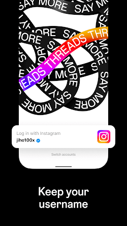 Threads, an Instagram app  Screenshots