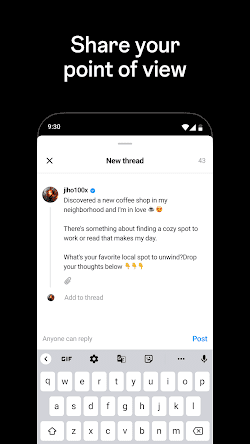 Threads, an Instagram app  Screenshots