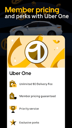Uber - Request a ride  Screenshots