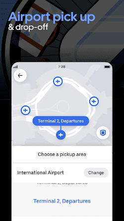 Uber - Request a ride  Screenshots