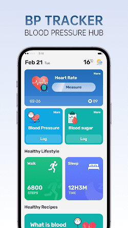 BP Tracker: Blood Pressure Hub  Screenshots