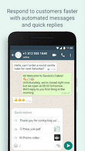 WhatsApp Business  Screenshots