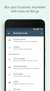 WhatsApp Business  Screenshots
