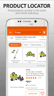 Home Depot  Screenshots