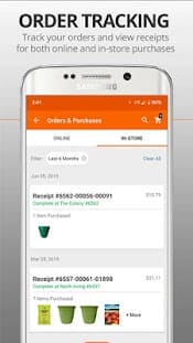 Home Depot  Screenshots