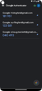 Google Authenticator  Screenshots