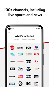YouTube TV: Live TV & more  Screenshots