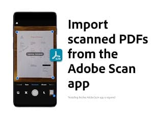 Adobe Acrobat Reader: Edit PDF  Screenshots