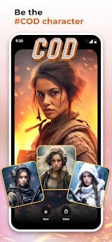 Cosplay: AI Photo Generator  Screenshots