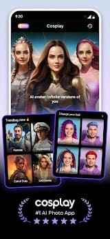 Cosplay: AI Photo Generator  Screenshots