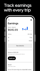 Uber - Driver: Drive & Deliver  Screenshots