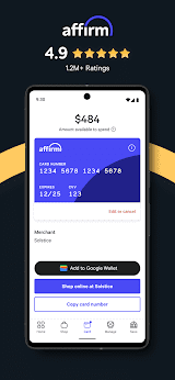 Affirm: Buy now, pay over time  Screenshots