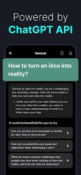 AI Chat Open Assistant Chatbot  Screenshots