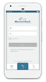 Merrick Bank Mobile  Screenshots