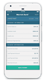 Merrick Bank Mobile  Screenshots
