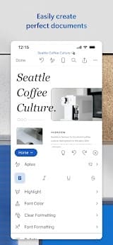 Microsoft Word  Screenshots