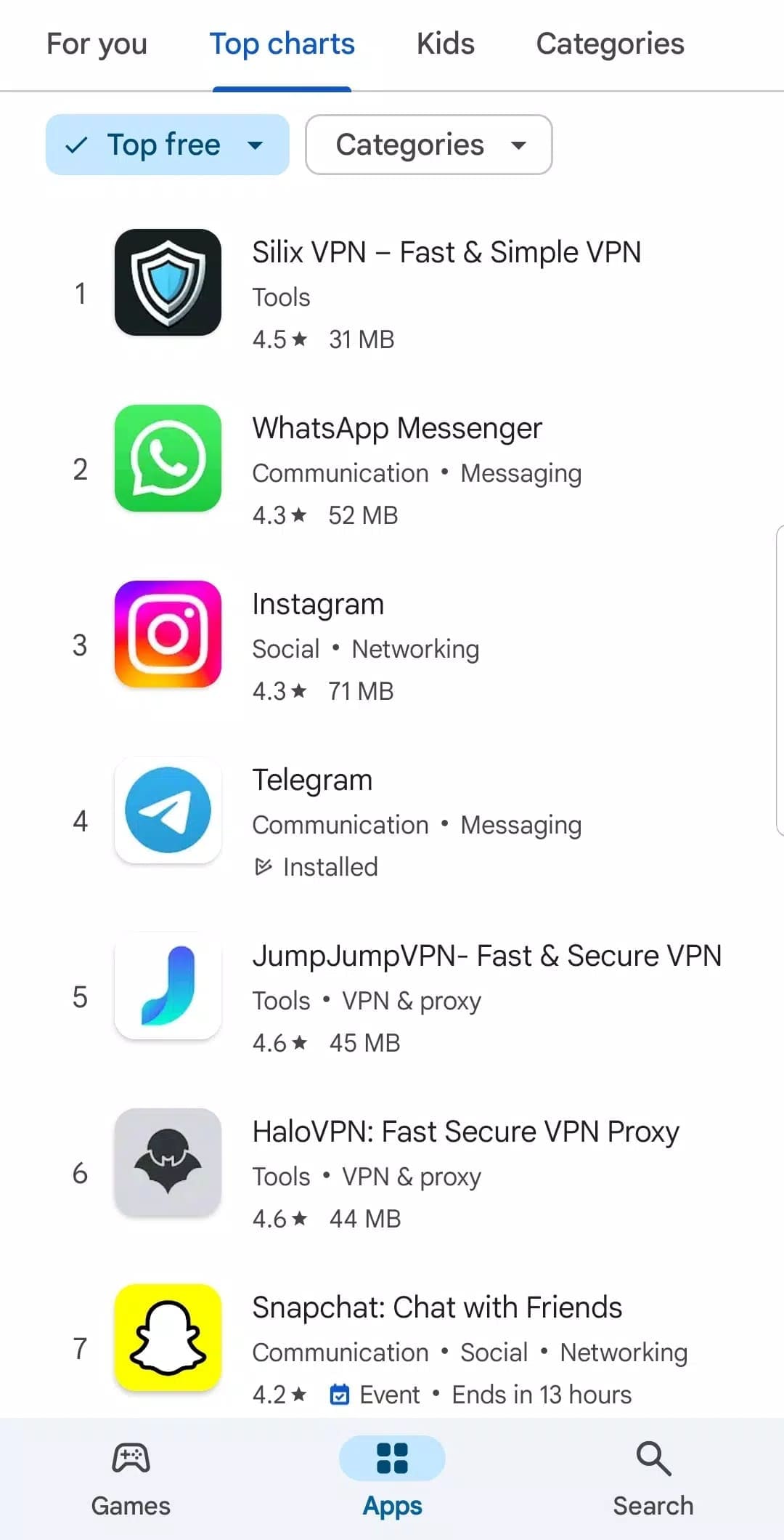 Google Play Store  Screenshots