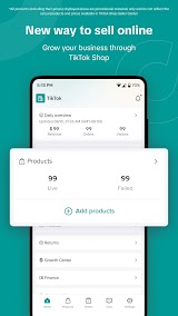 TikTok Shop Seller Center  Screenshots